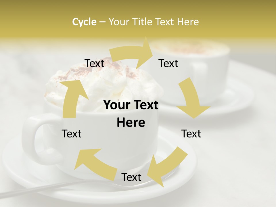 Spoon Table Drink PowerPoint Template