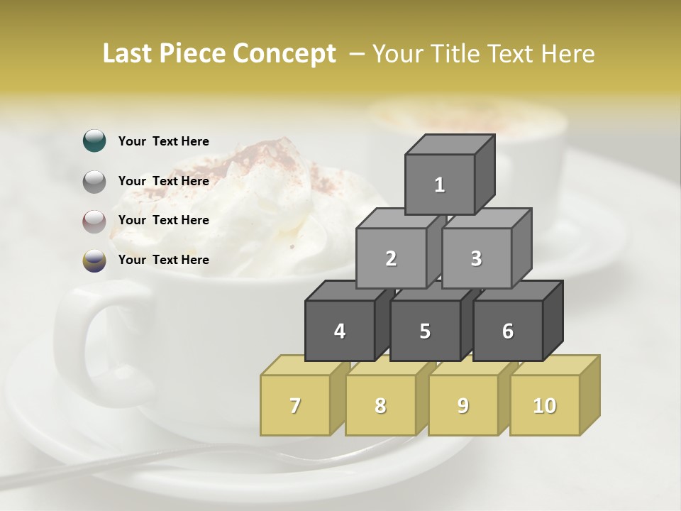 Spoon Table Drink PowerPoint Template