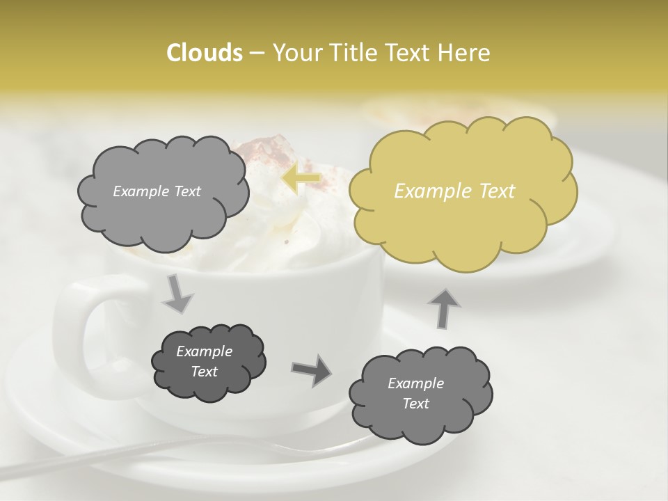 Spoon Table Drink PowerPoint Template