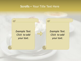 Spoon Table Drink PowerPoint Template