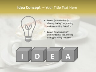Spoon Table Drink PowerPoint Template