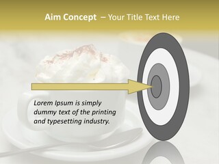 Spoon Table Drink PowerPoint Template