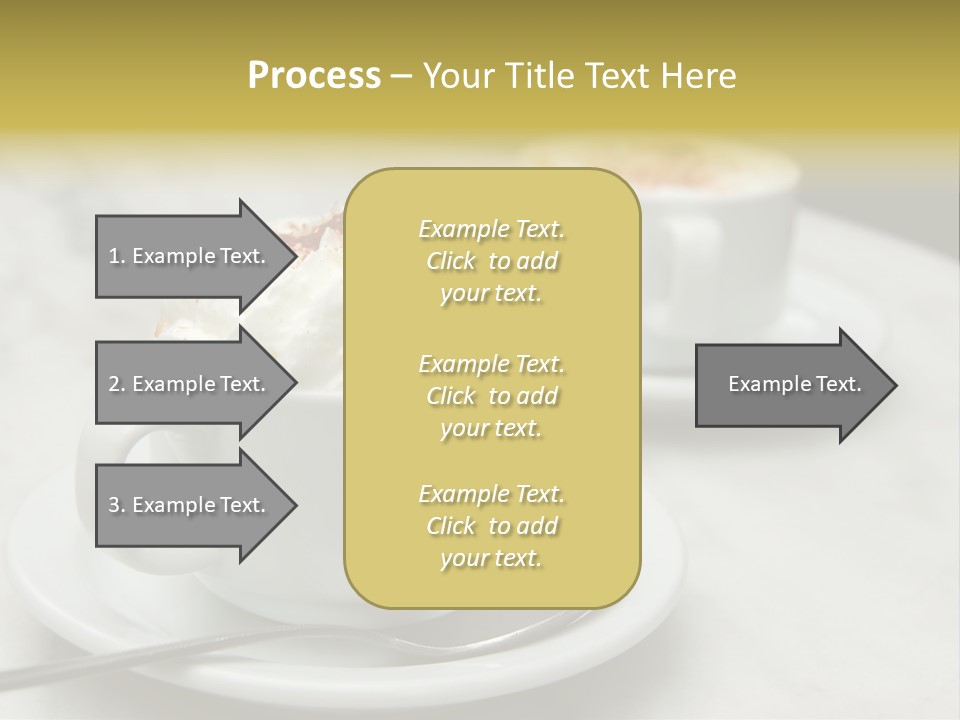 Spoon Table Drink PowerPoint Template