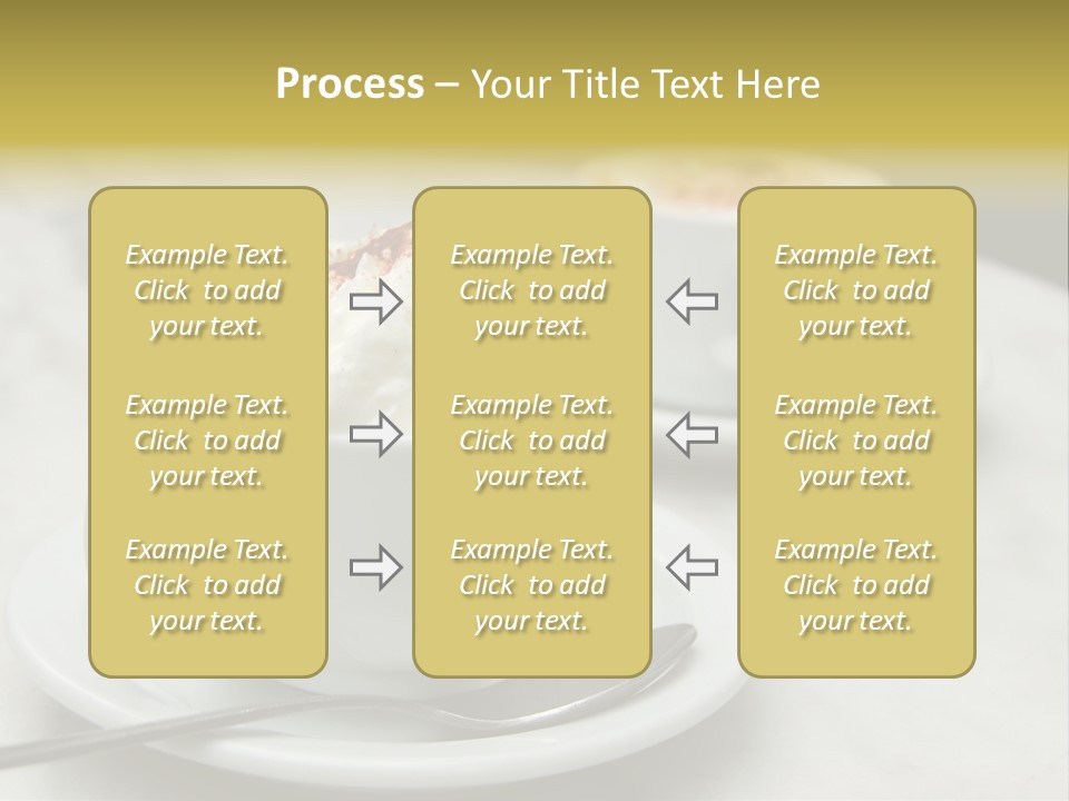 Spoon Table Drink PowerPoint Template