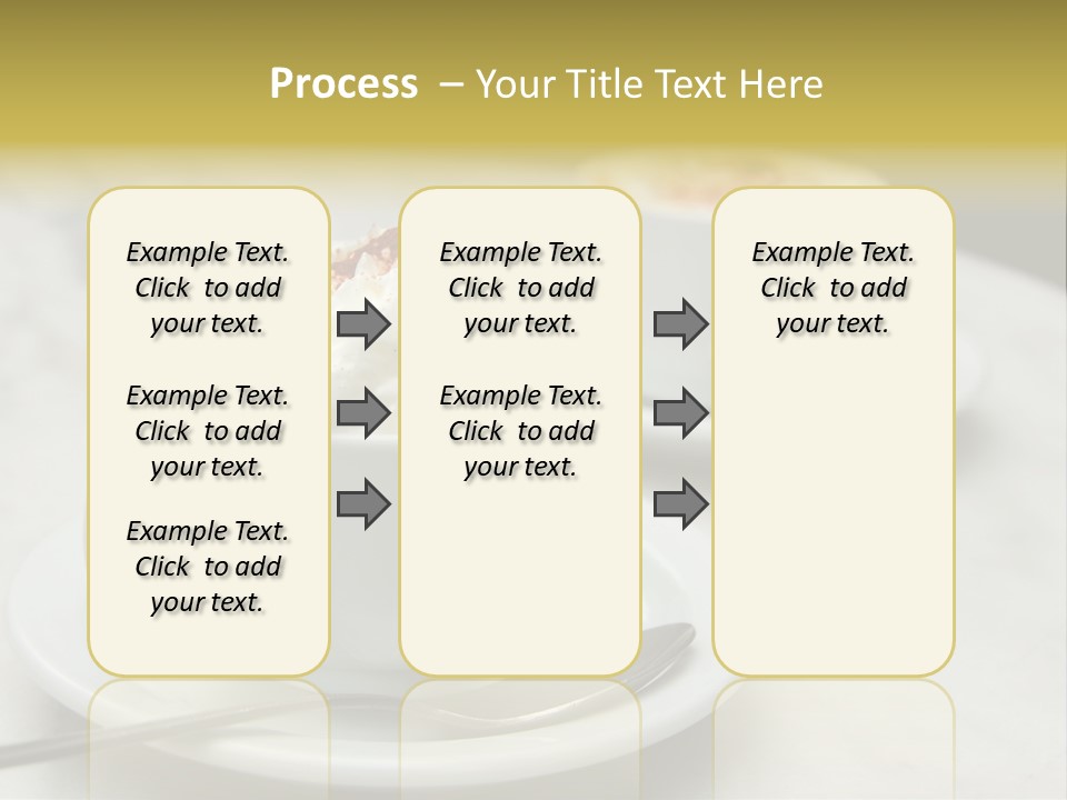 Spoon Table Drink PowerPoint Template