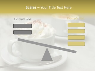 Spoon Table Drink PowerPoint Template