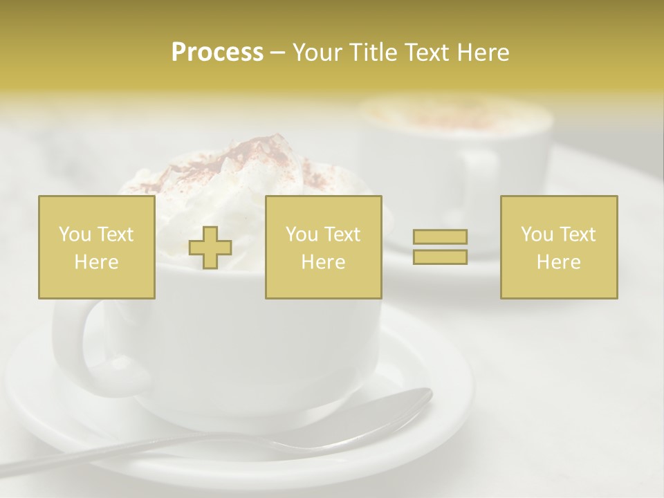 Spoon Table Drink PowerPoint Template