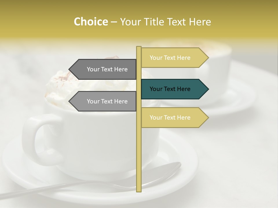 Spoon Table Drink PowerPoint Template