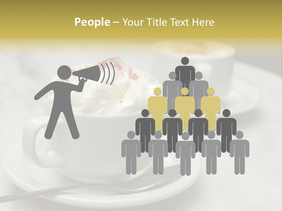 Spoon Table Drink PowerPoint Template