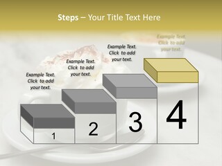 Spoon Table Drink PowerPoint Template