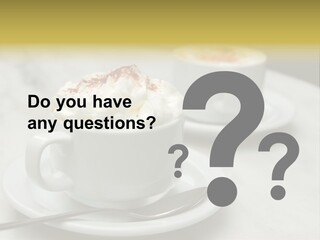 Spoon Table Drink PowerPoint Template