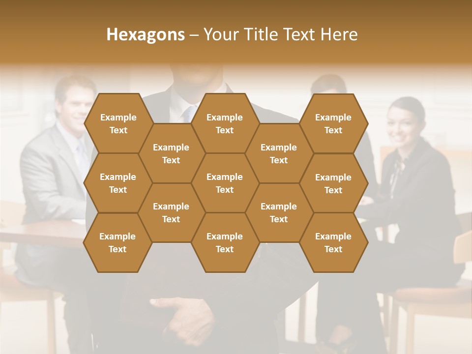 Executive Man Selfassured PowerPoint Template
