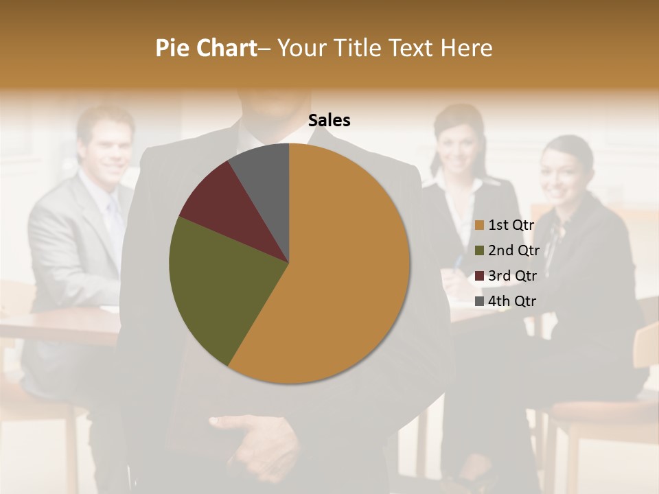 Executive Man Selfassured PowerPoint Template
