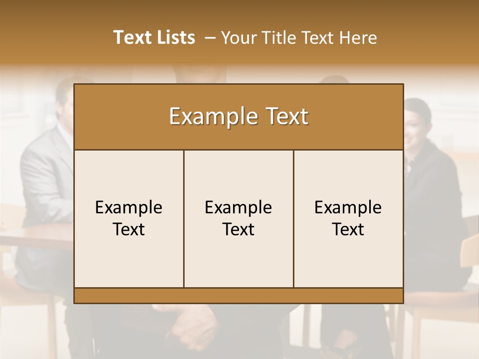 Executive Man Selfassured PowerPoint Template