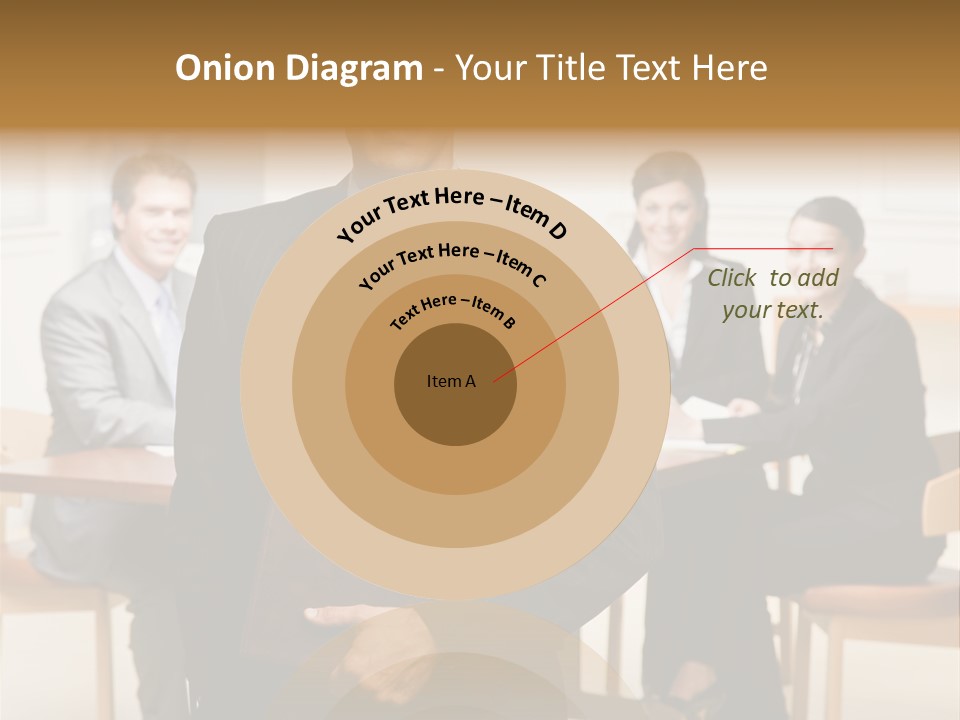 Executive Man Selfassured PowerPoint Template