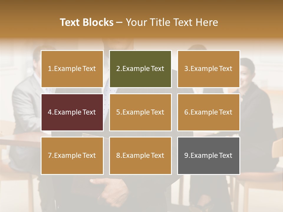 Executive Man Selfassured PowerPoint Template