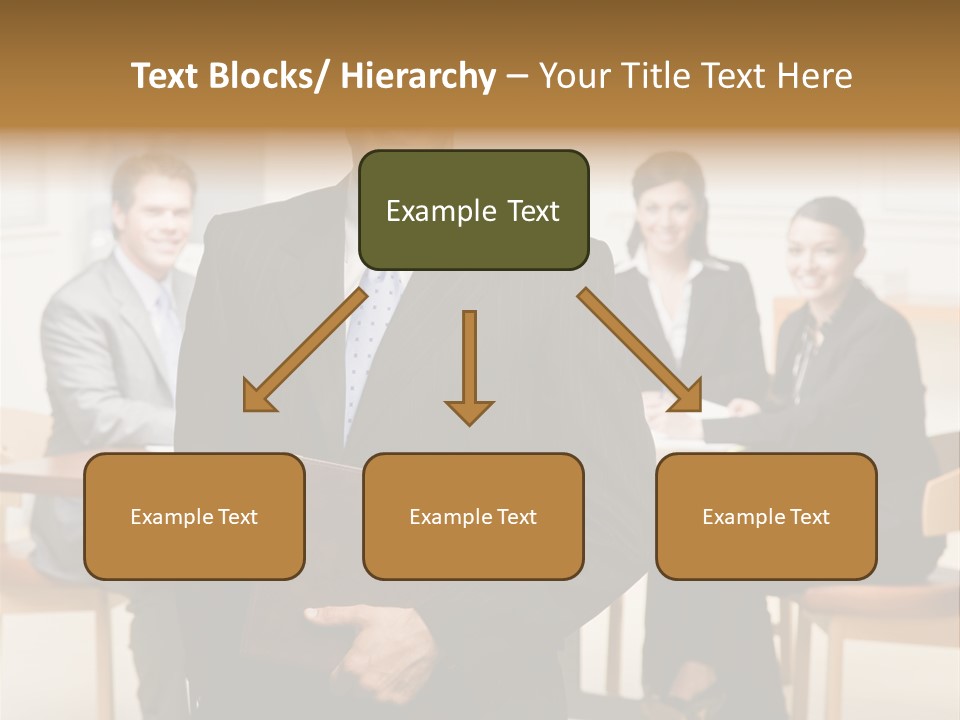 Executive Man Selfassured PowerPoint Template