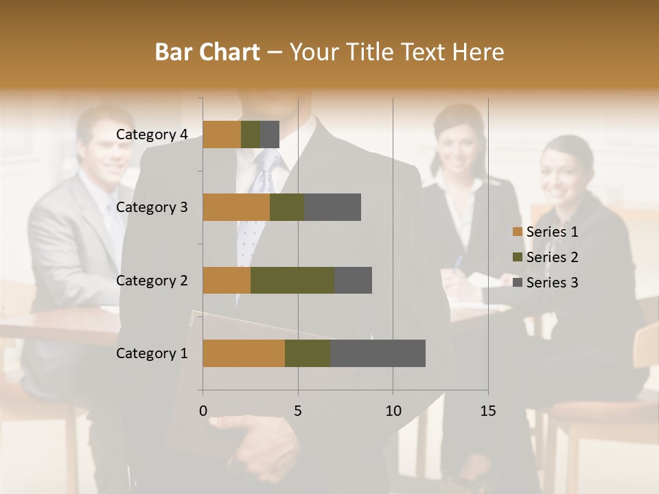 Executive Man Selfassured PowerPoint Template