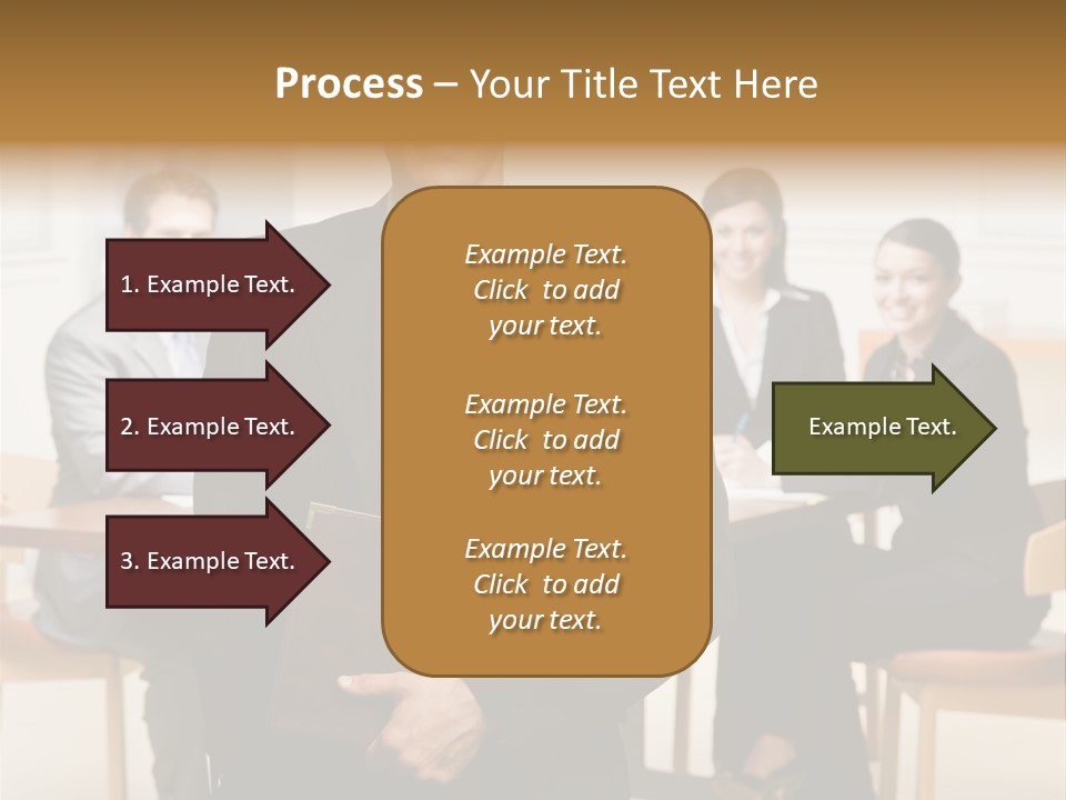 Executive Man Selfassured PowerPoint Template