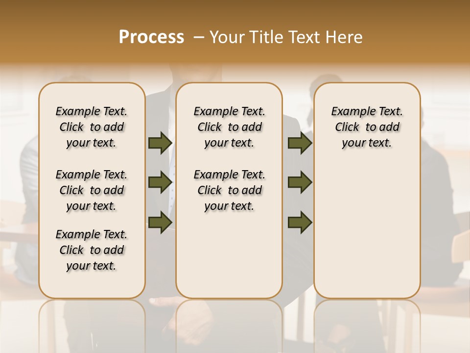 Executive Man Selfassured PowerPoint Template