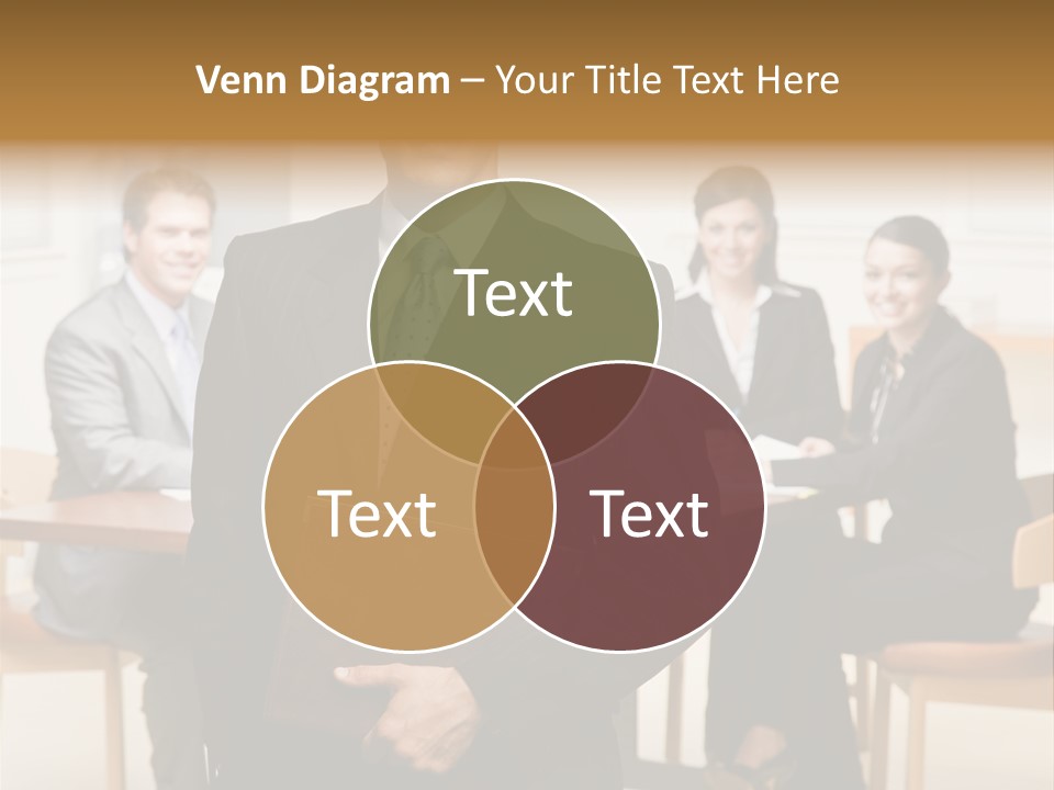 Executive Man Selfassured PowerPoint Template