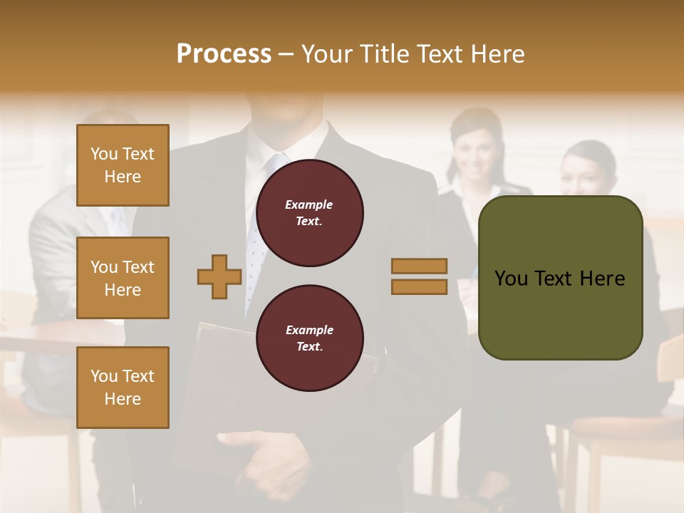 Executive Man Selfassured PowerPoint Template