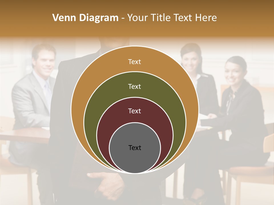 Executive Man Selfassured PowerPoint Template