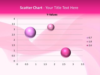 A Pink Abstract Background With A White Background PowerPoint Template