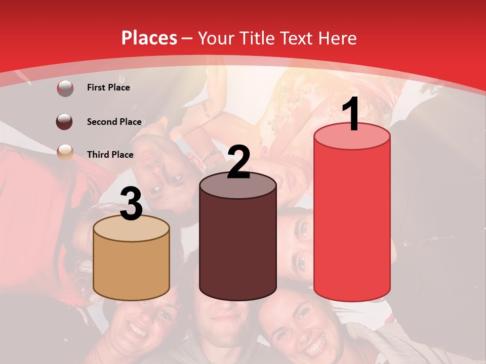 Female Street Dark PowerPoint Template