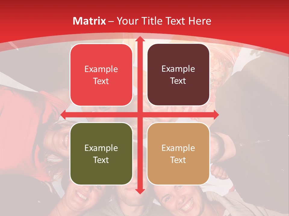 Female Street Dark PowerPoint Template