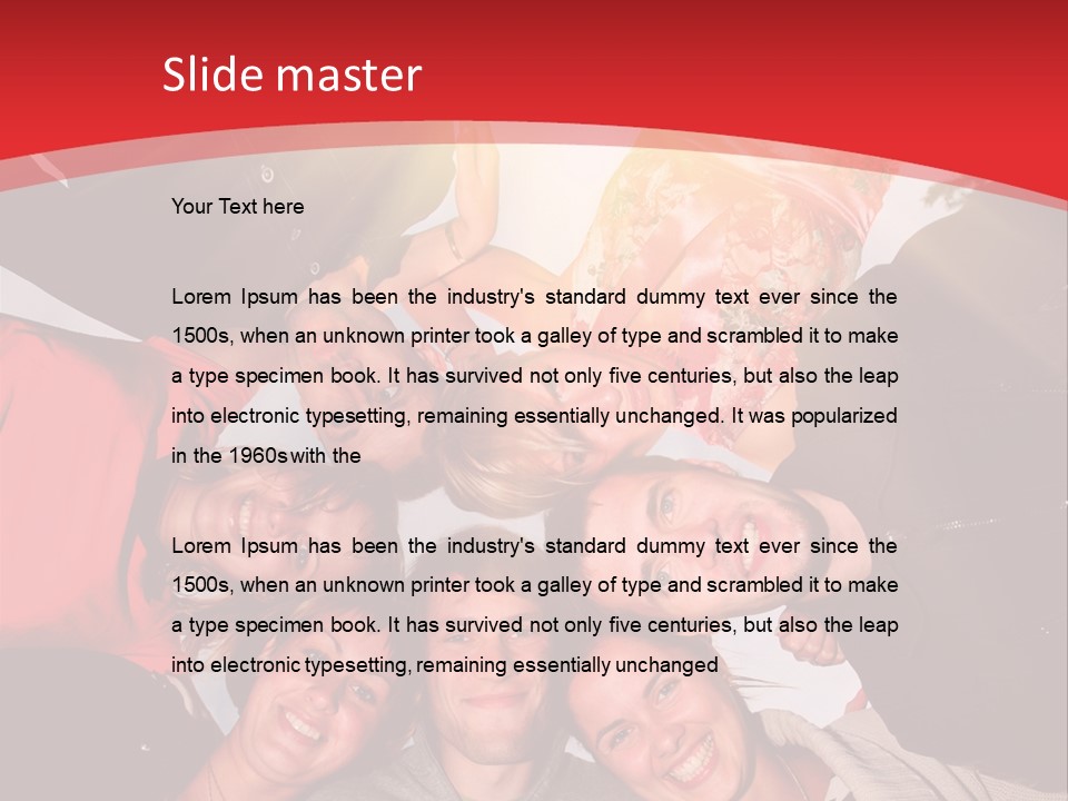 Female Street Dark PowerPoint Template