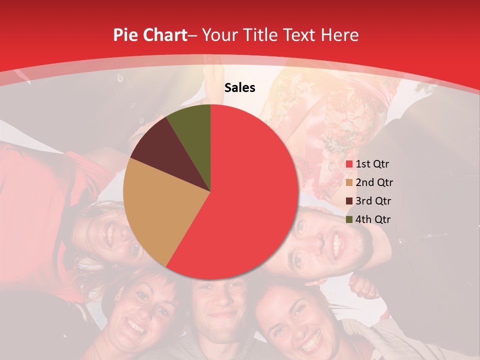 Female Street Dark PowerPoint Template