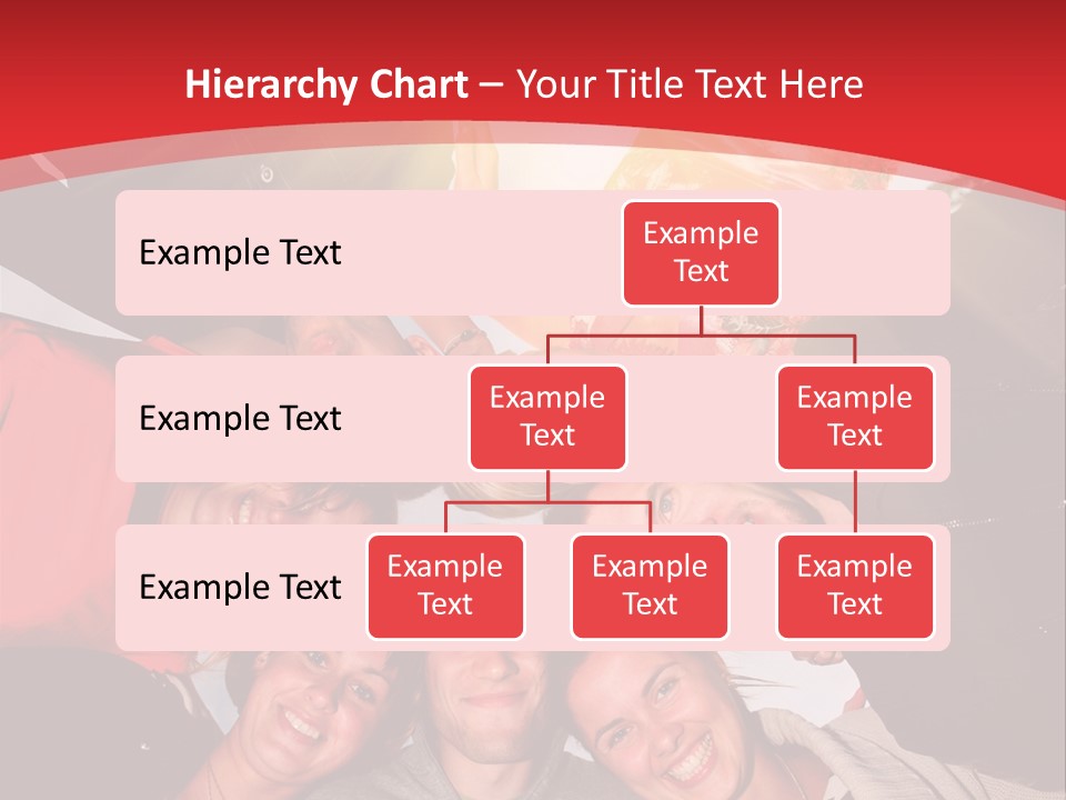 Female Street Dark PowerPoint Template
