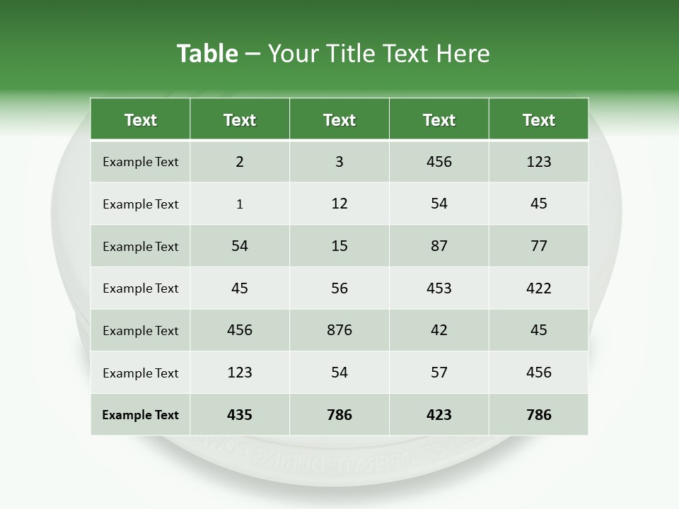 A White Smoke Detector On A White Background PowerPoint Template