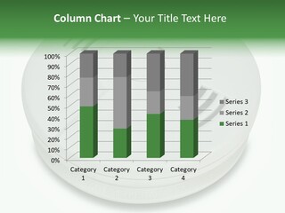 A White Smoke Detector On A White Background PowerPoint Template