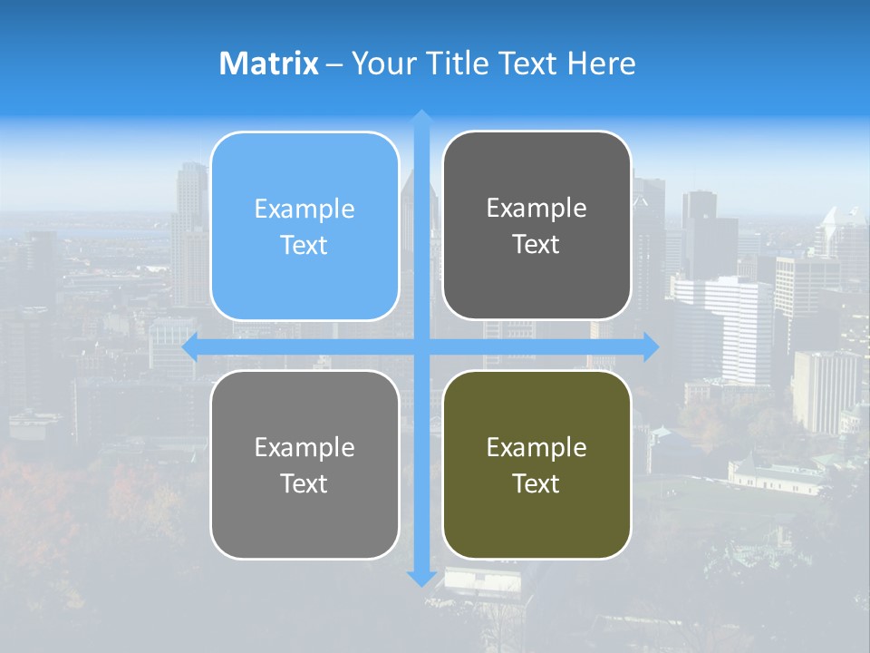 Fall Quebec Autumn PowerPoint Template