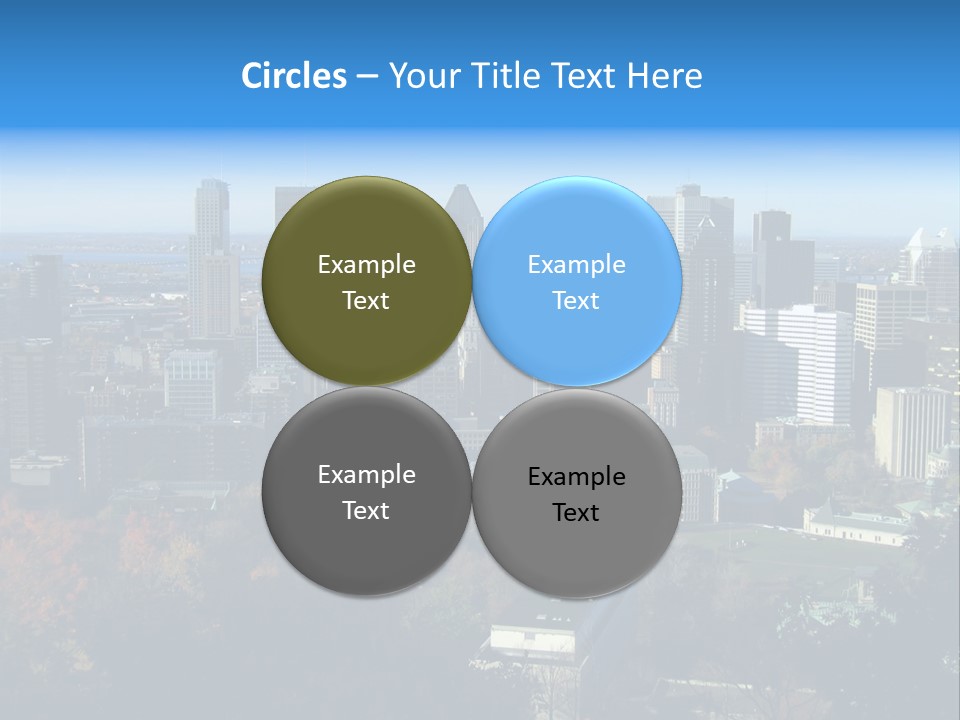 Fall Quebec Autumn PowerPoint Template