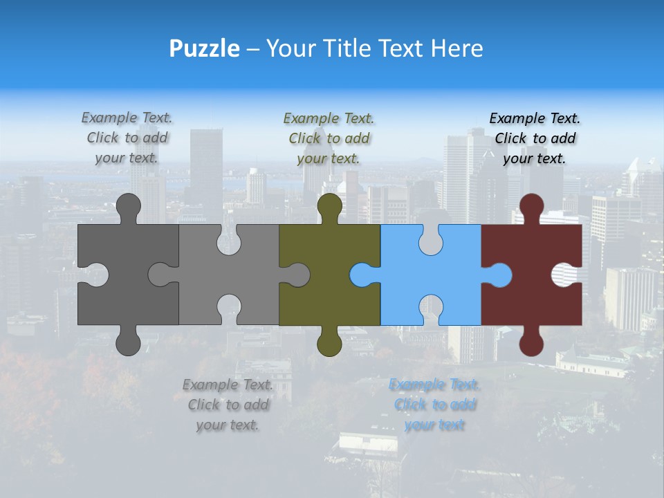 Fall Quebec Autumn PowerPoint Template