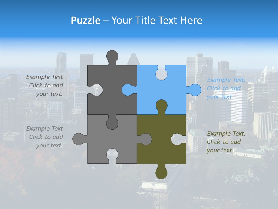 Fall Quebec Autumn PowerPoint Template