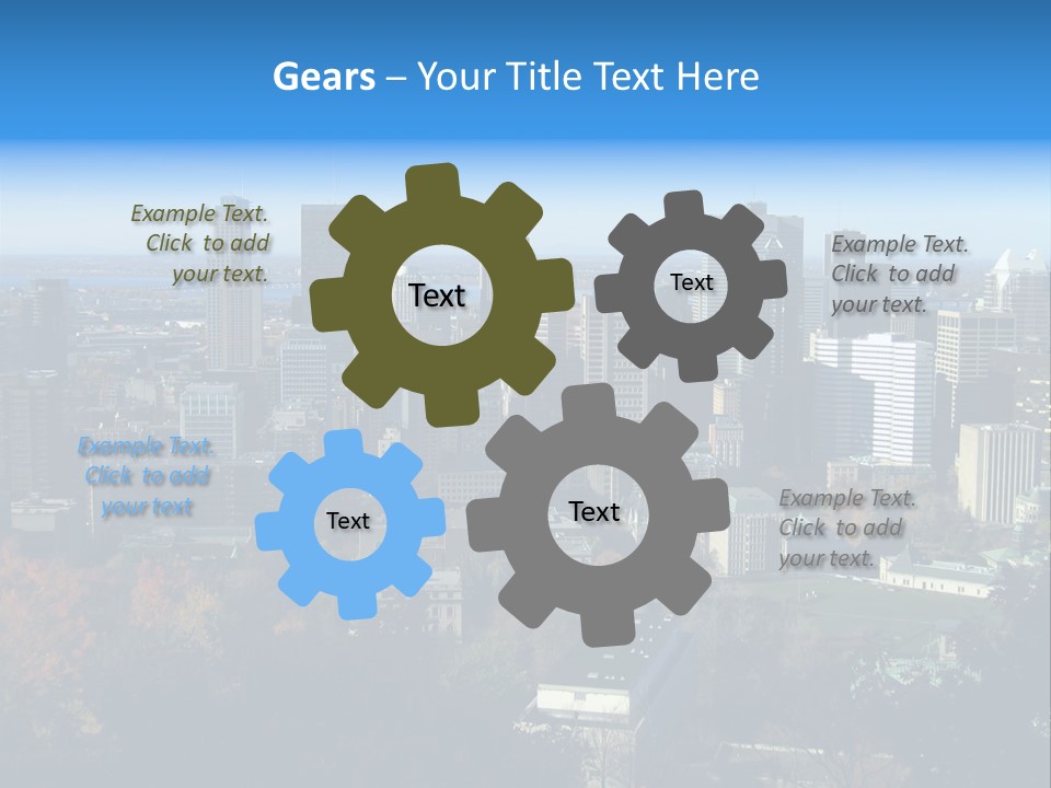 Fall Quebec Autumn PowerPoint Template