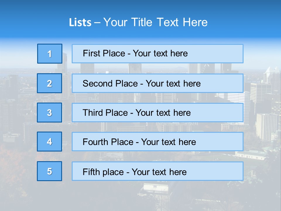 Fall Quebec Autumn PowerPoint Template
