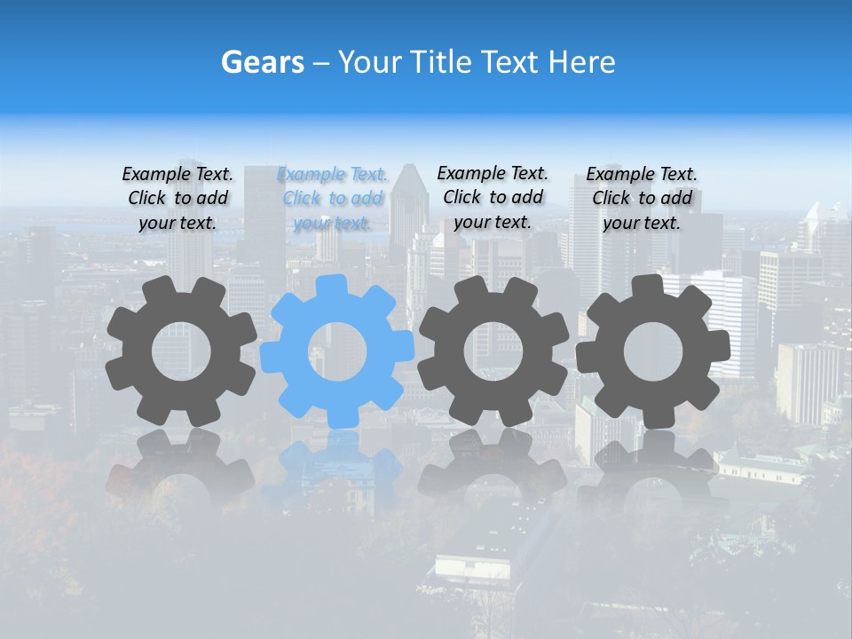 Fall Quebec Autumn PowerPoint Template