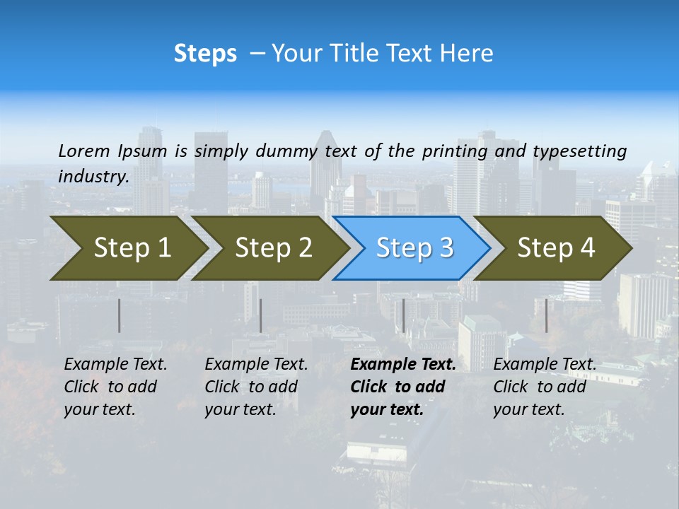 Fall Quebec Autumn PowerPoint Template