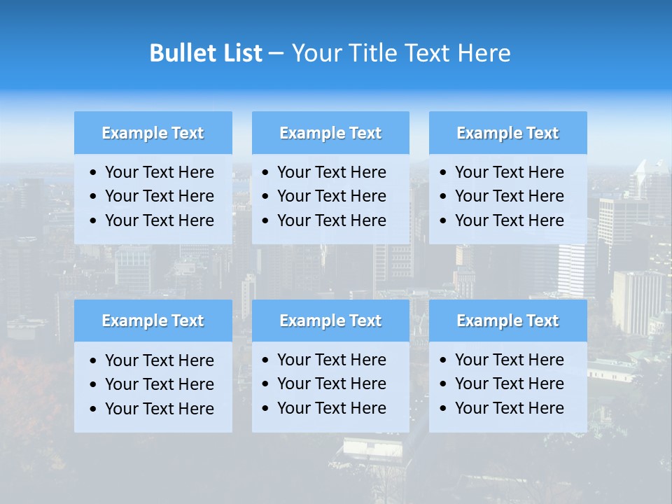 Fall Quebec Autumn PowerPoint Template