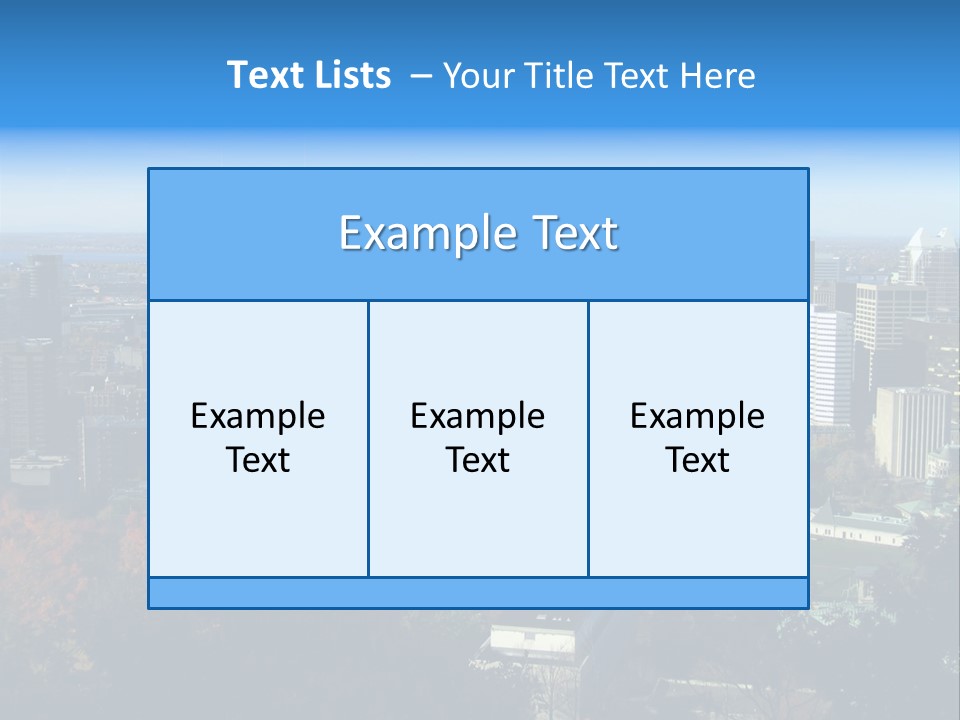 Fall Quebec Autumn PowerPoint Template