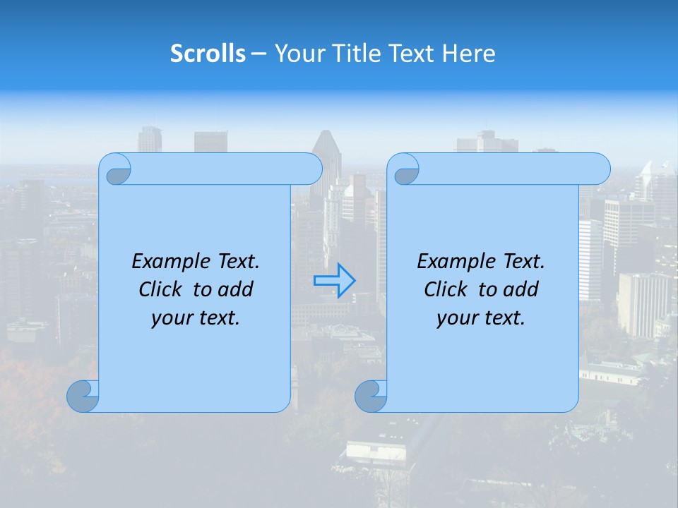 Fall Quebec Autumn PowerPoint Template