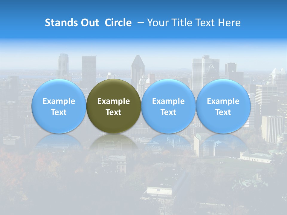 Fall Quebec Autumn PowerPoint Template