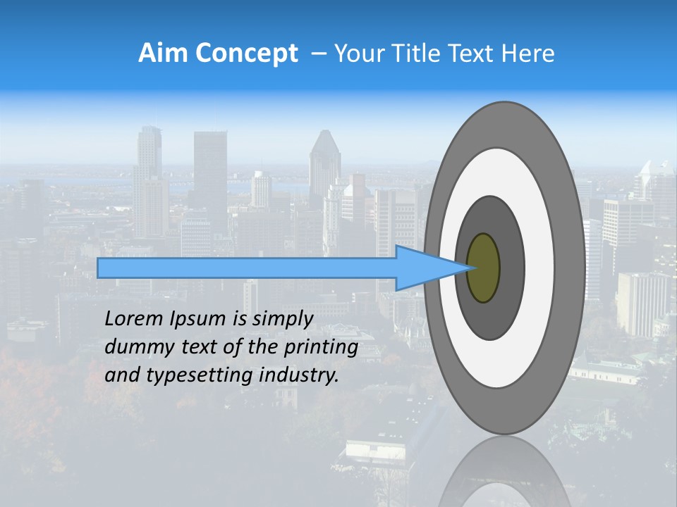 Fall Quebec Autumn PowerPoint Template