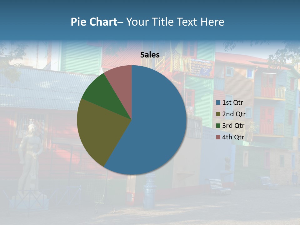 Colored Exterior Architectural PowerPoint Template