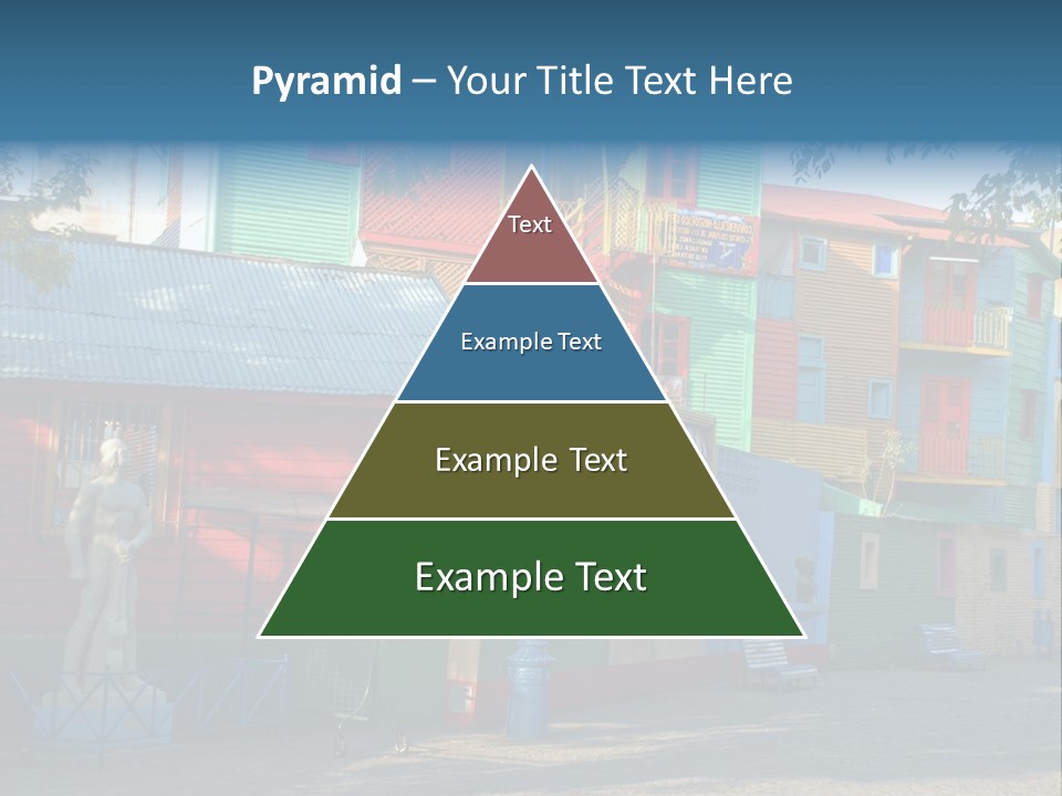 Colored Exterior Architectural PowerPoint Template